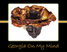 georgia on my mind steel sculpture by canadian sculptor hilary clark cole