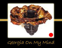 georgia on my mind steel sculpture by canadian sculptor hilary clark cole